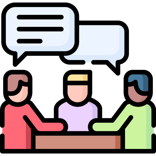 Teams collaborating through a connected, controlled workspace